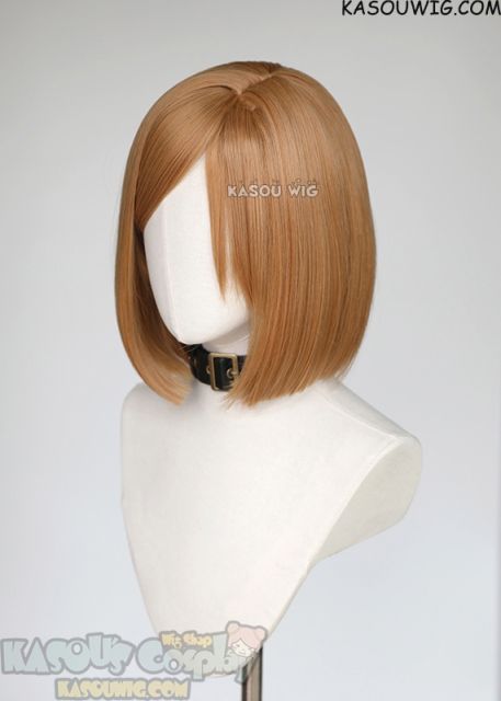 Jujutsu Kaisen Nobara Kugisaki short orange bob wig