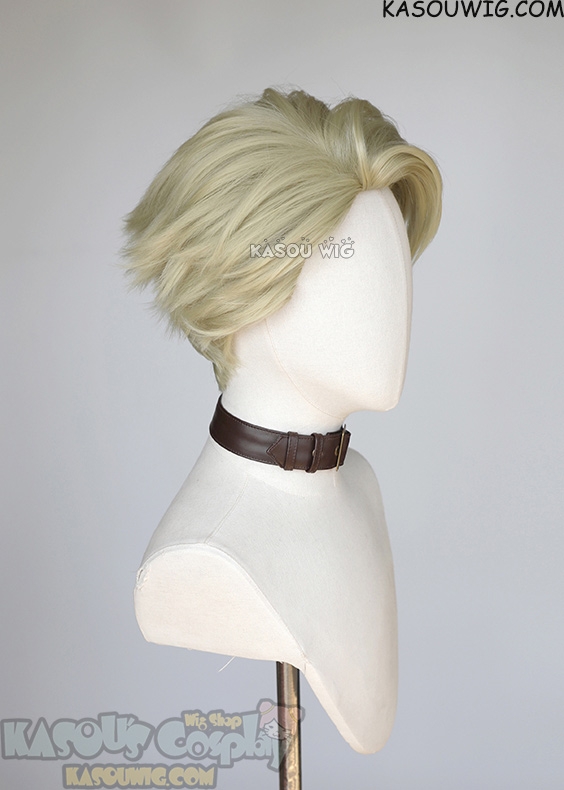 White undercut outlet wig