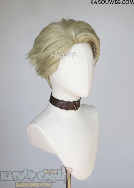 Jujutsu Kaisen Kento Nanami short blonde undercut wig