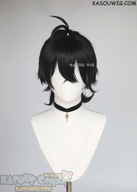 Anime SK8 the Infinity Wig MIYA Chinen Miya Short Black Hair