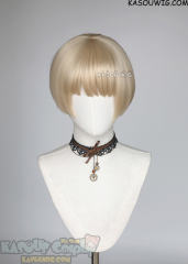 Attack on Titan S4 Yelena/ Devilman Crybaby Ryo Asuka blonde undercut wig