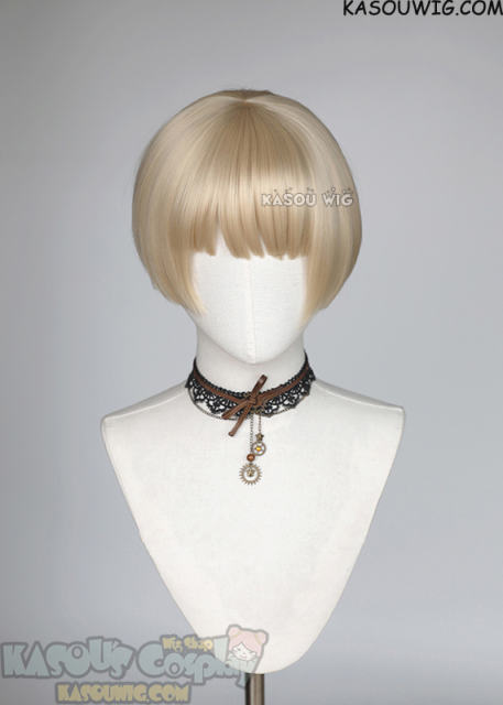 Attack on Titan S4 Yelena/ Devilman Crybaby Ryo Asuka blonde undercut wig