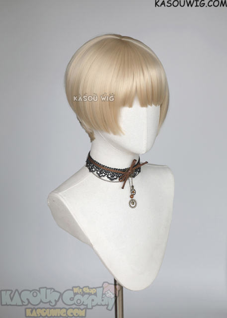 Attack on Titan S4 Yelena/ Devilman Crybaby Ryo Asuka blonde undercut wig