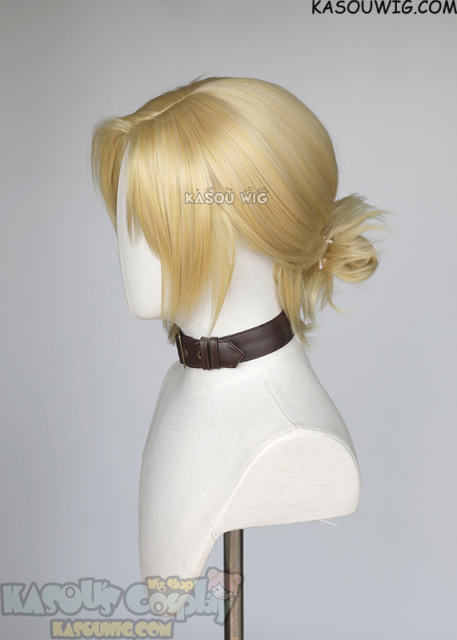 Attack on Titan/ Shingeki No Kyojin Annie Leonheart blonde cosplay wig with a messy bun