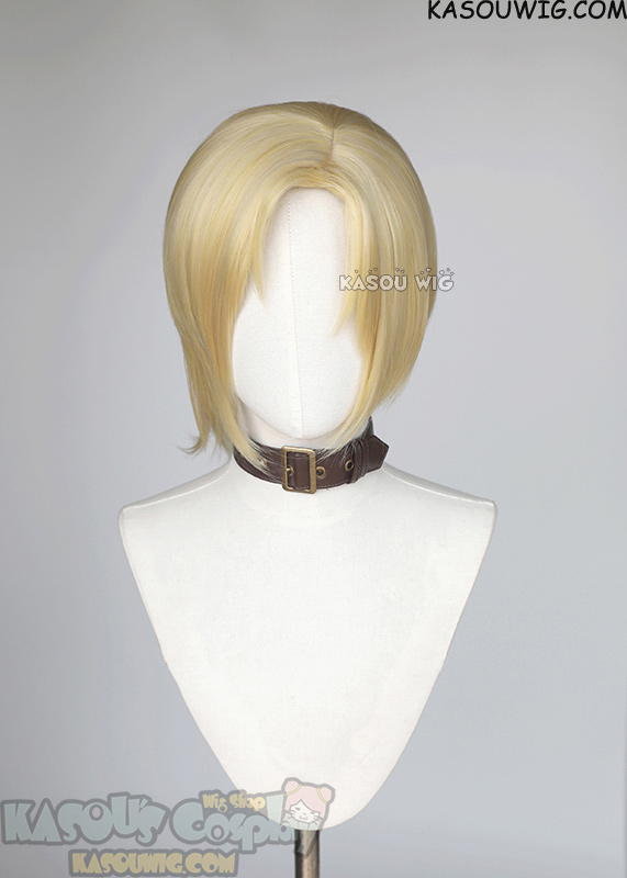 blonde male cosplay wig