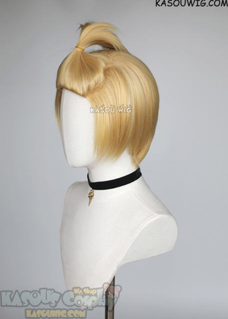 Fire Force/ Enen no Shouboutai  Arthur Boyle blonde ponytail wig