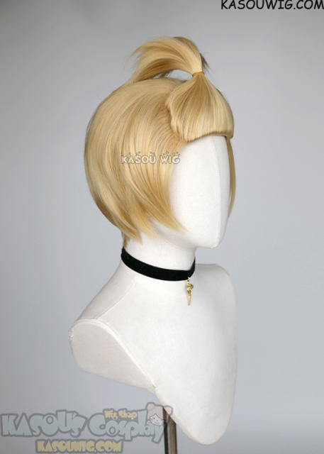Fire Force/ Enen no Shouboutai  Arthur Boyle blonde ponytail wig
