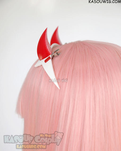 DARLING in the FRANXX Zero Two 002 headband. clip-on