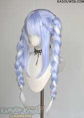 Hololive Usada Pekora 85cm long braided pigtail wig