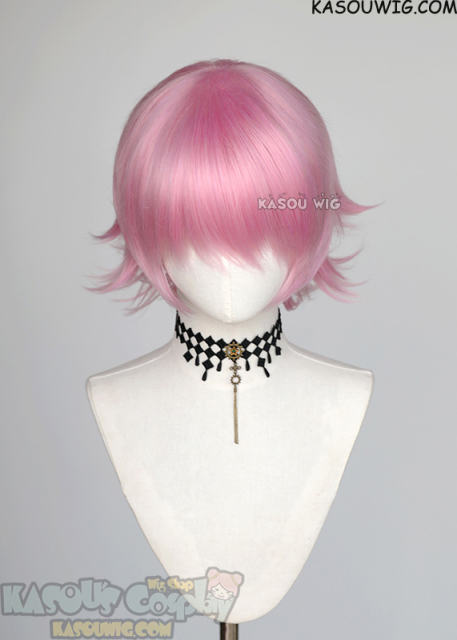 Shaman King Tamao Tamamura short pink flippy wig