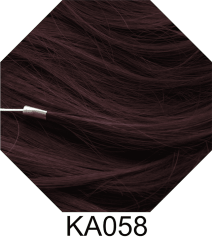 KA039-KA065 A-2/ 62cm layered straight clip-on ponytail