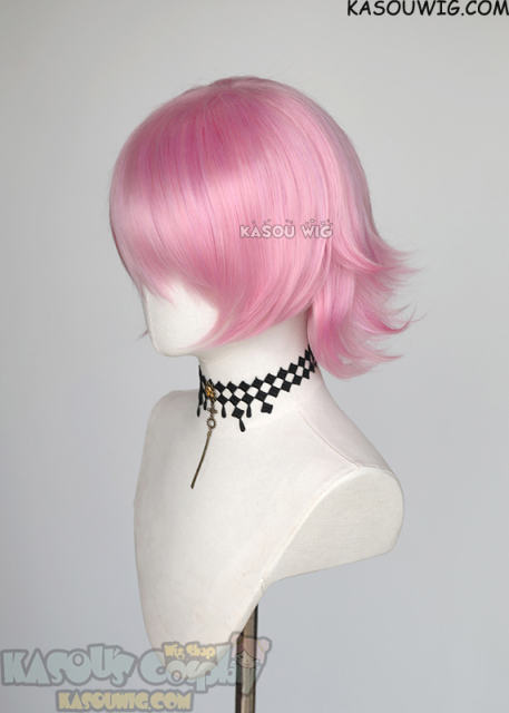 Shaman King Tamao Tamamura short pink flippy wig