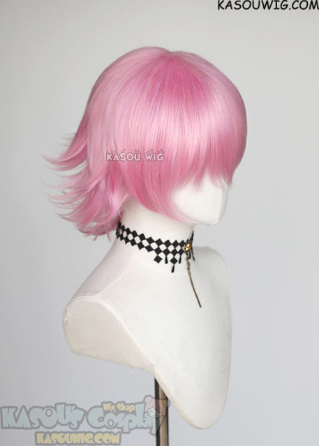 Shaman King Tamao Tamamura short pink flippy wig