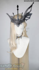 Genshin Impact La Signora 120cm long blonde wig with clip-on buns