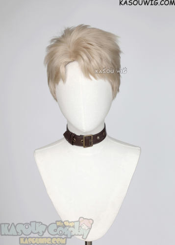 Attack on Titan S4 Reiner Braun very short side-parted wig