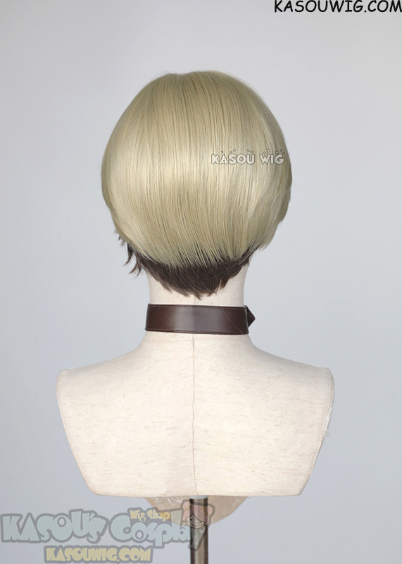 Blonde shop undercut wig