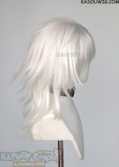 Nier Replicants Nier brother medium length white layered wig