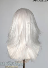 Nier Replicants Nier brother medium length white layered wig