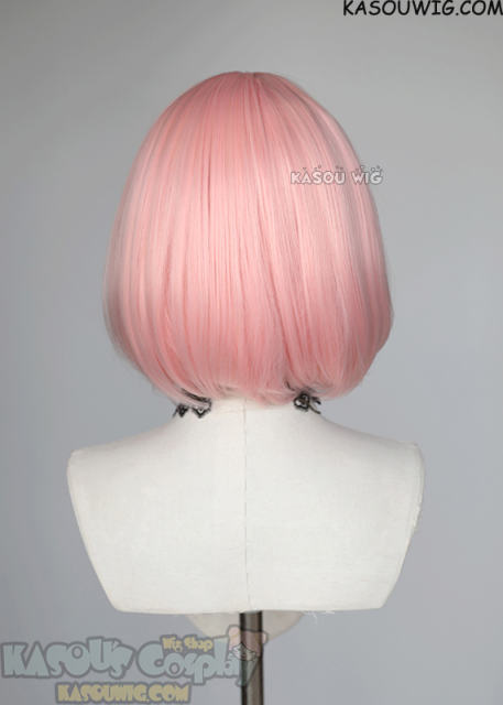 S-6 / SP12  Naruto Haruno Sakura short bob wig with long bangs