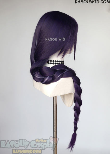 Genshin Impact Baal Raiden Shogun 120cm long braided wig