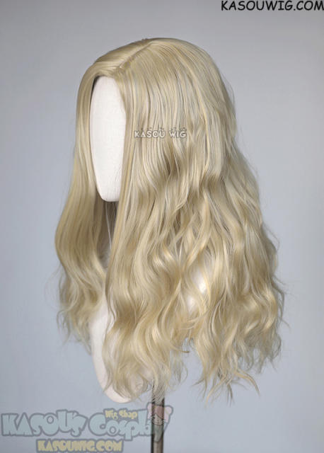 Resident Evil Bela Dimitrescu 55cm medium length blonde wavy wig