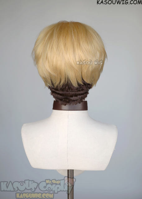 Sousou no Frieren Land / Tokyo Revengers Chifuyu Matsuno blonde bob undercut wig