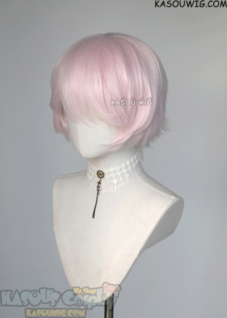 Vanitas no Carte Jeanne pastel pink thick layered short wig