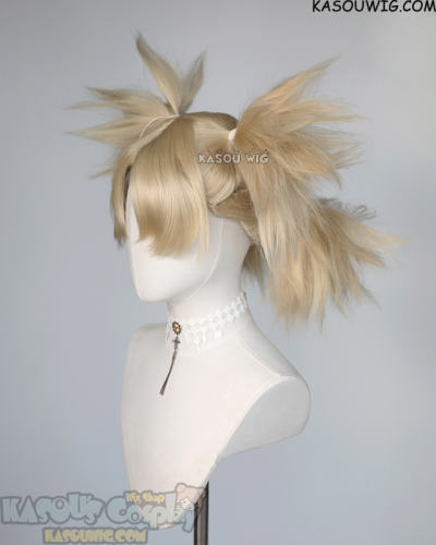 Naruto Temari beach blonde four ponytails wig
