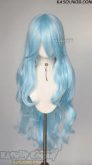 Neon Genesis Evangelion EVA long hair Rei Ayanami 100cm wavy blue wig