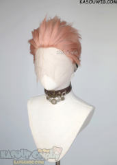Lace Front>>Jujutsu Kaisen Ryomen Sukuna pink brown undercut cosplay wig