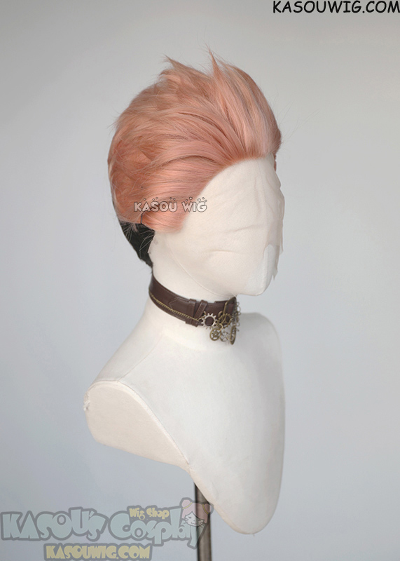 Lace Front Jujutsu Kaisen Ryomen Sukuna pink brown undercut