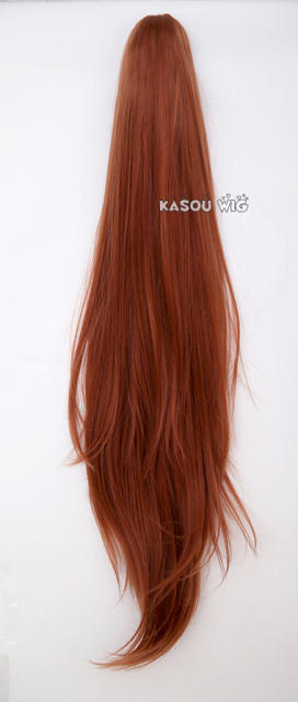 KA021 - KA038 A-2/ 62cm layered straight clip-on ponytail