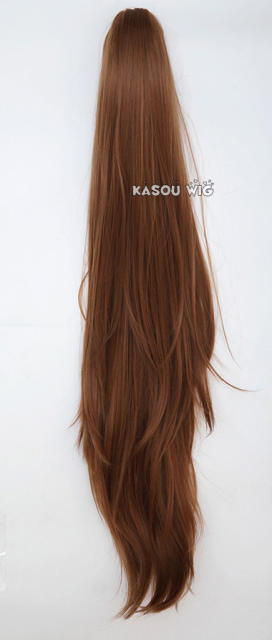 KA021 - KA038 A-2/ 62cm layered straight clip-on ponytail