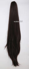 KA021 - KA038 A-2/ 62cm layered straight clip-on ponytail