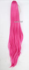 KA021 - KA038 A-2/ 62cm layered straight clip-on ponytail