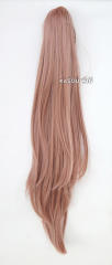 KA021 - KA038 A-2/ 62cm layered straight clip-on ponytail