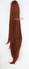 KA039-KA065 A-2/ 62cm layered straight clip-on ponytail