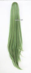 KA039-KA065 A-2/ 62cm layered straight clip-on ponytail