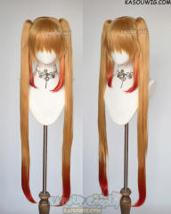 [Redesigned] Kobayashi san Chi No Maid Dragon Tohru blonde orange pink ombre cosplay wig