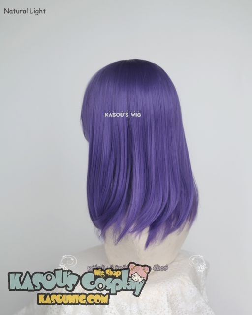 Fate stay night Sakura Matou M-1 /  KA057 cool purple long bob cosplay wig shouder length lolita wig suitable for daily use