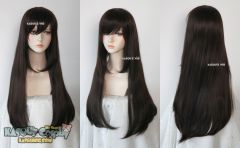 Noragami Iki Hiyori / L-2 KA031 Deepest Brown 75cm long straight wig