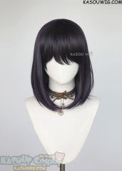 My Dress Up Darling Marin Kitagawa. Kuroe Shizuku/ Sailor Moon Sailor Saturn Hotaru Tomoe purplish black shoulder length bob wig