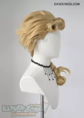 JOJO JoJo's Bizarre Adventure Giorno Giovanna medium braided blonde wig