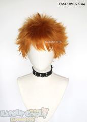 Haikyuu !! Shoyo Hinata short orange layers cosplay wig