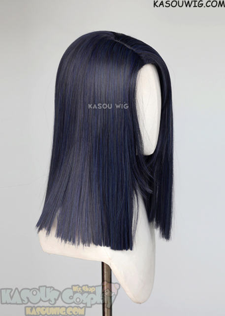 League of Legends Arcane Caitlyn deep blue wig