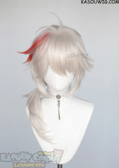 Genshin Impact Kaedehara Kazuha layered ponytail wig