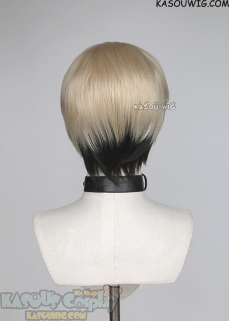 Jujutsu Kaisen Naoya Zenin short layered blonde black wig