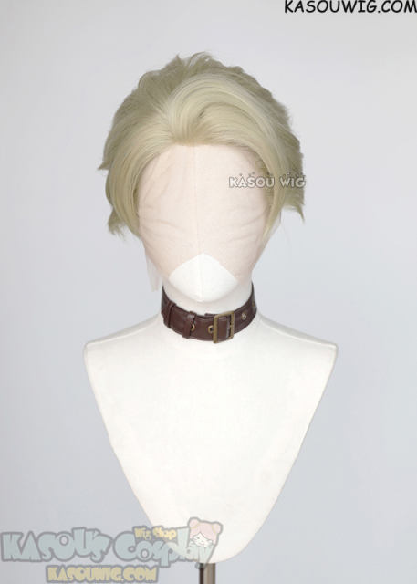 Lace Front>>JJK Jujutsu Kaisen Kento Nanami short blonde undercut wig