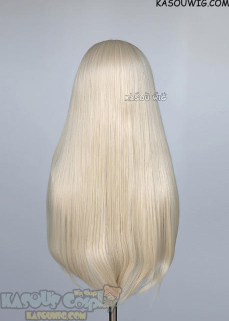 L-2 / SP17 light cream blonde 75cm long straight wig