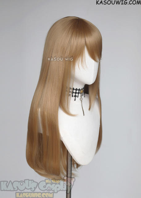 L-2 / KA017 dark natural blonde 75cm long straight wig